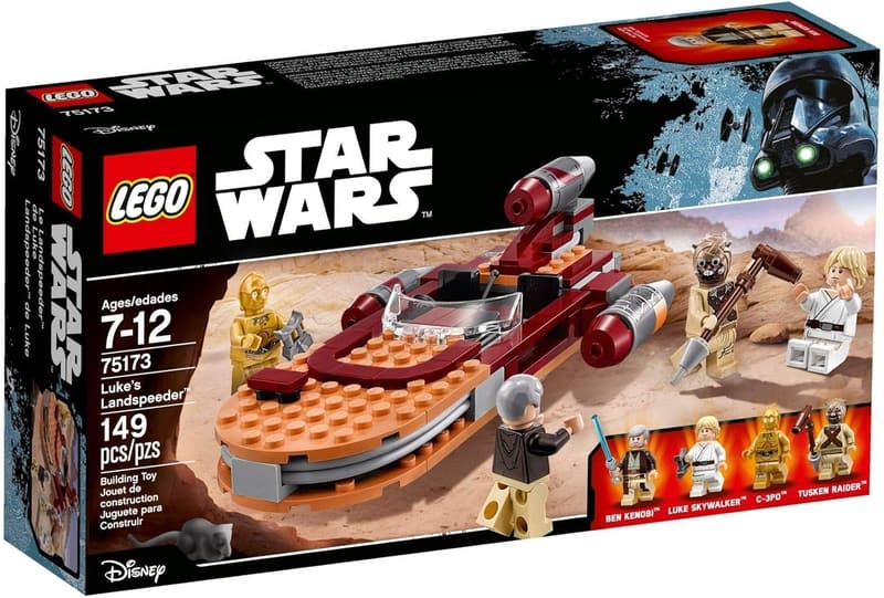 LEGO Star Wars Luke's Landspeeder Model (75173)