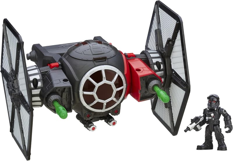 Star Wars Galactic Heroes Tie Fighter Action Figure with Pilot