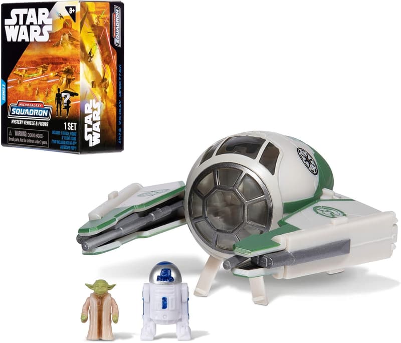 Yoda Jedi Starfighter Micro Galaxy Vehicle Bundle - Amazon Exclusive