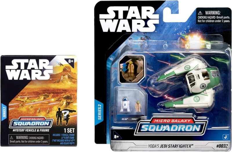 Yoda Jedi Starfighter Micro Galaxy Vehicle Bundle - Amazon Exclusive