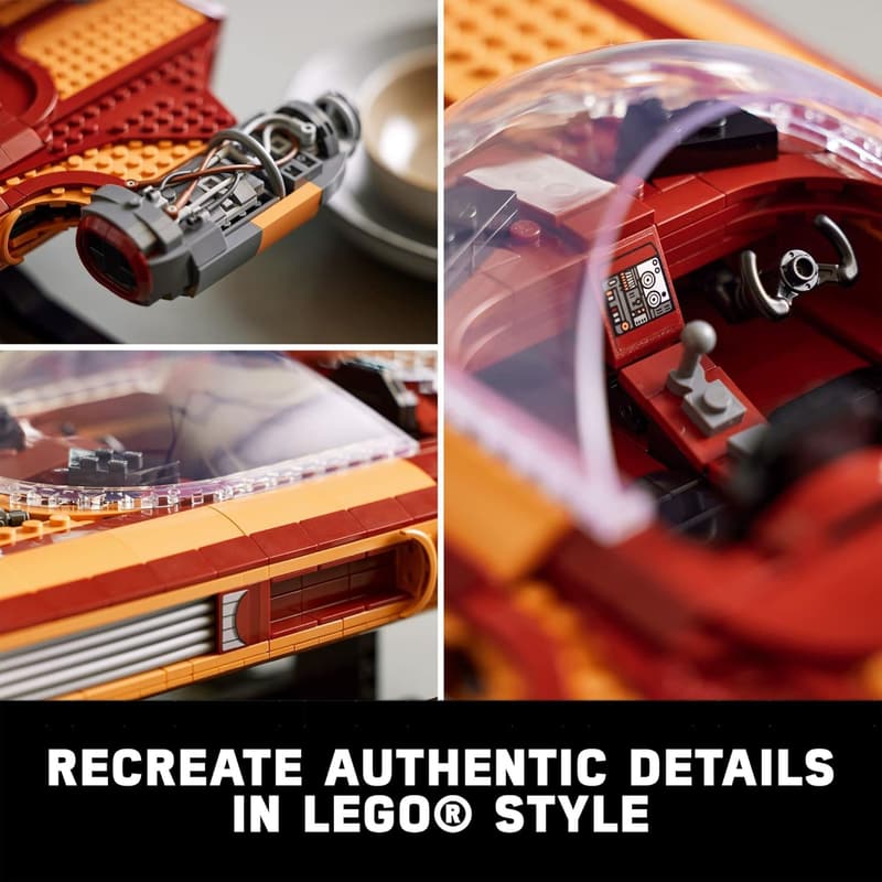 LEGO Star Wars Landspeeder Building Kit 75341 for Adults