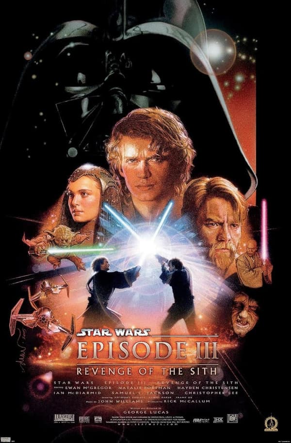 Star Wars: Revenge of the Sith Unframed Wall Poster (24x36)