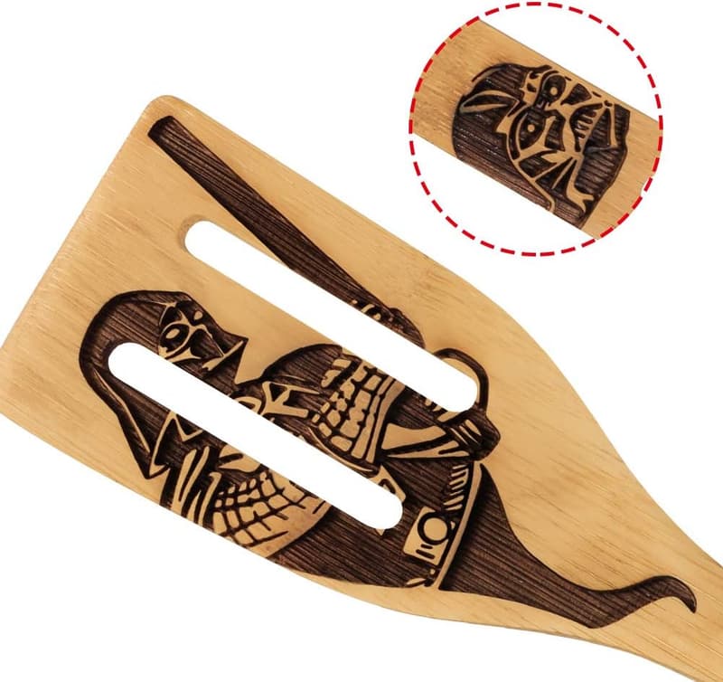 Star Wars Bamboo Utensil Set - 5 Piece Gift for Cooking
