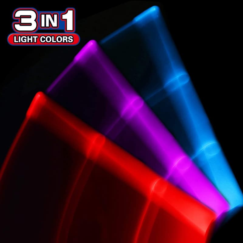 Light Up Dual Saber with FX Sound for Kids' Halloween Fun