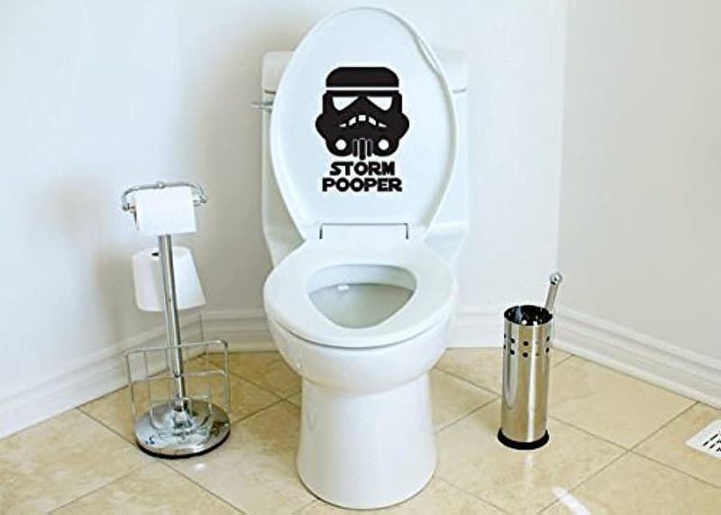 Star Wars Storm Pooper Vinyl Decal - Fun Home Decor