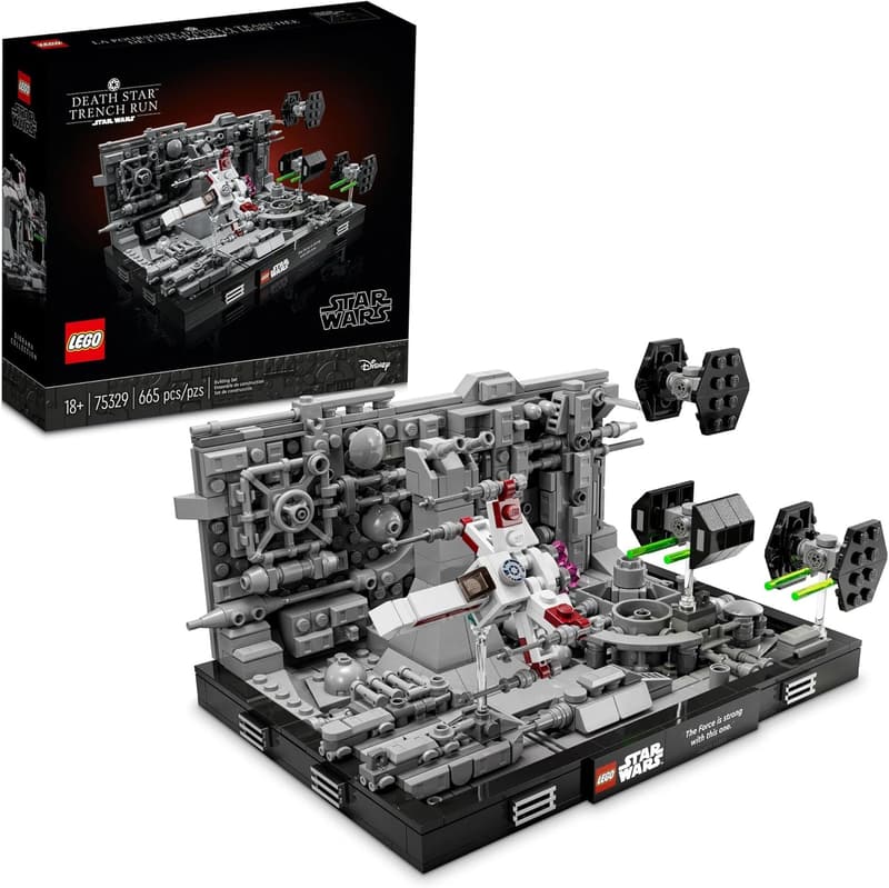 Star Wars Death Star Diorama Set 75329 for Adults