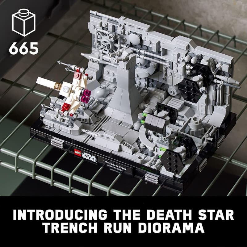 Star Wars Death Star Diorama Set 75329 for Adults