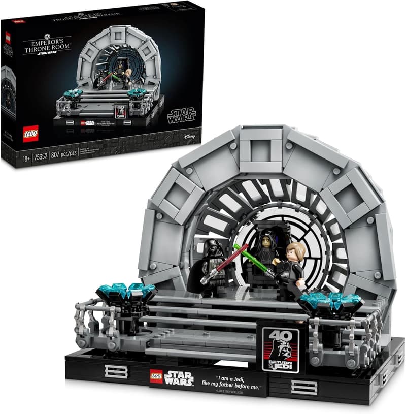 LEGO Star Wars Emperor’s Throne Room Building Set for Adults