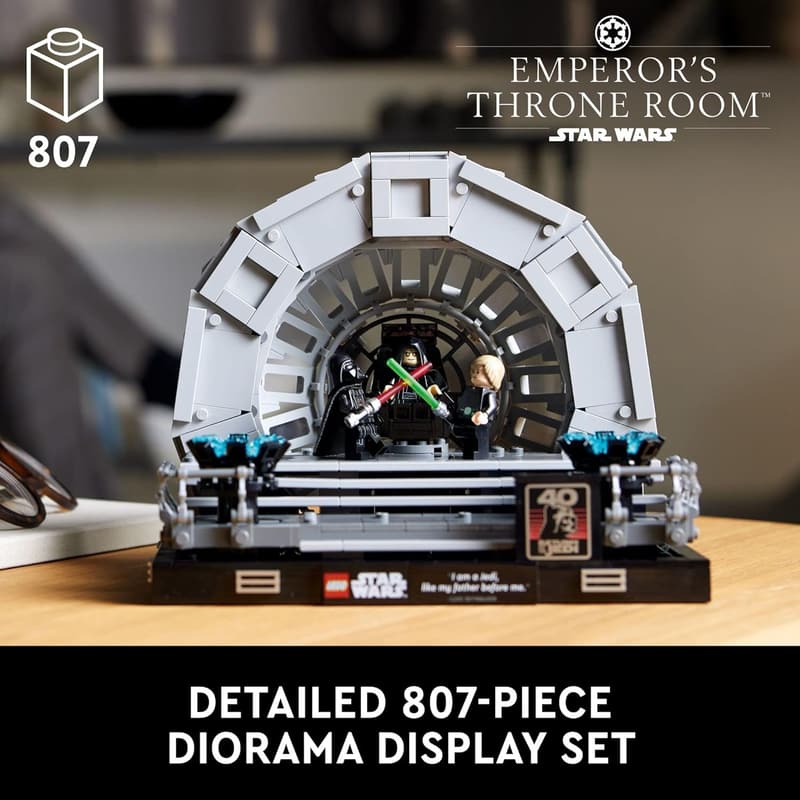 LEGO Star Wars Emperor’s Throne Room Building Set for Adults