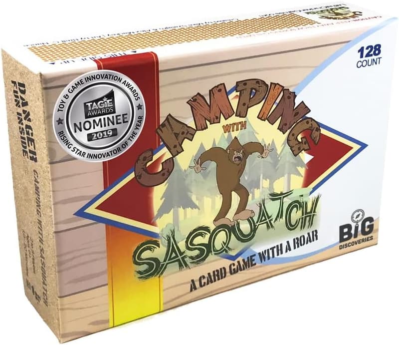 Camping with Sasquatch 128-Count Family Card Game