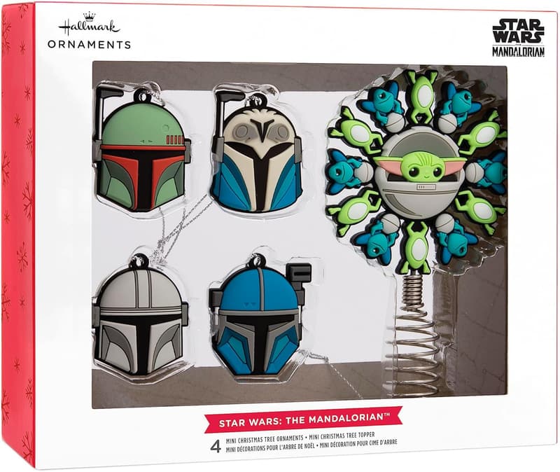 May The 4th Star Wars Miniature Tree Topper and Ornament Set