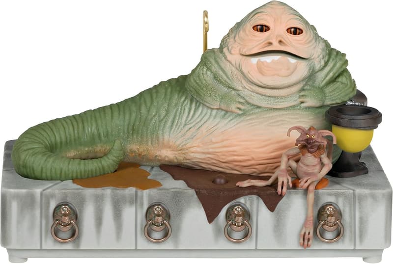 Star Wars Jabba The Hutt Keepsake Ornament 2023 with Sound
