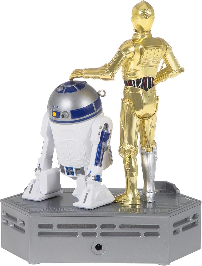 Star Wars C-3PO & R2-D2 Keepsake Ornament with Light/Sound