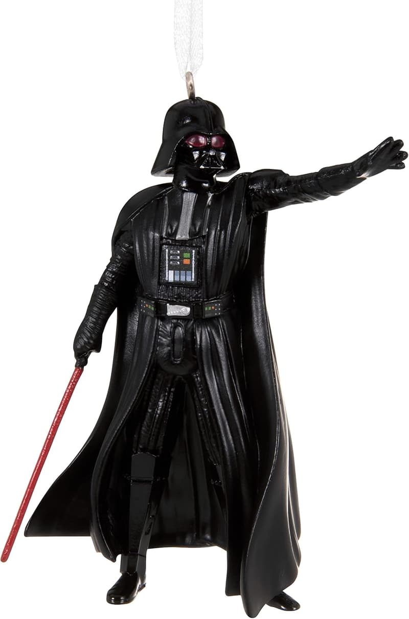 Star Wars Christmas Ornament: Obi-Wan Kenobi & Darth Vader Resin