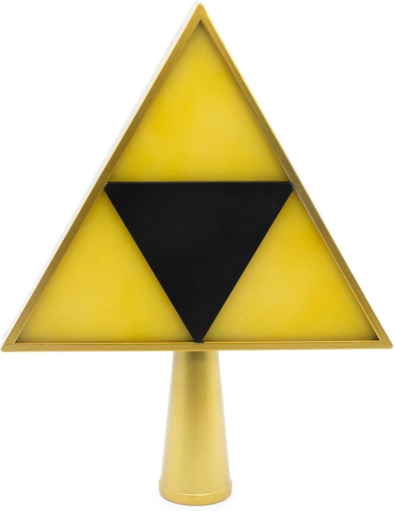 Zelda Triforce Light-Up Tree Topper Decoration