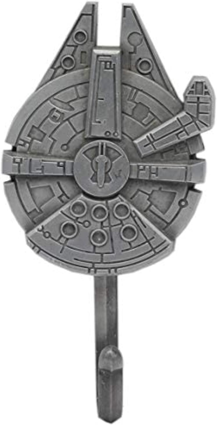 Disney Star Wars Millennium Falcon Cast Iron Wall Hook