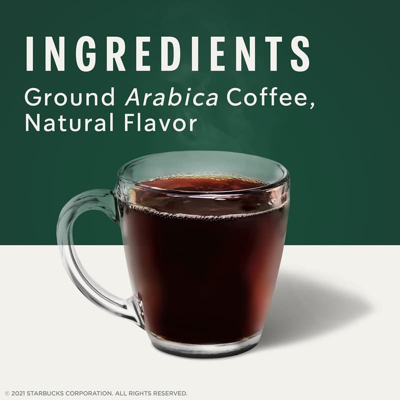 Starbucks Naturally Flavored Ground Coffee Variety Pack - 3 Bags