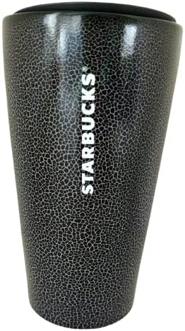 Fall 2021 Starbucks Ceramic Crackle 12 oz Coffee Tumbler