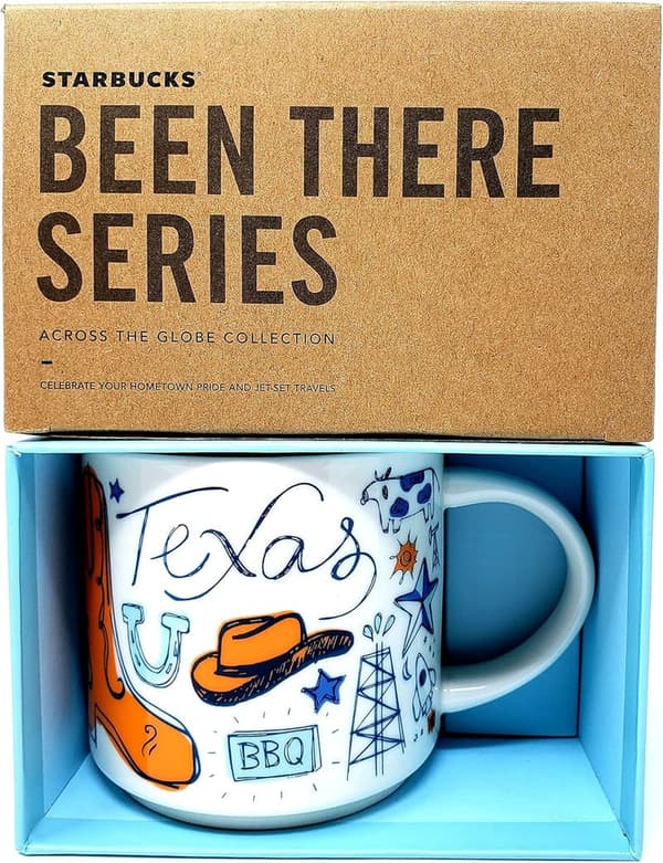 Starbucks Texas Coffee Mug, Been There Series