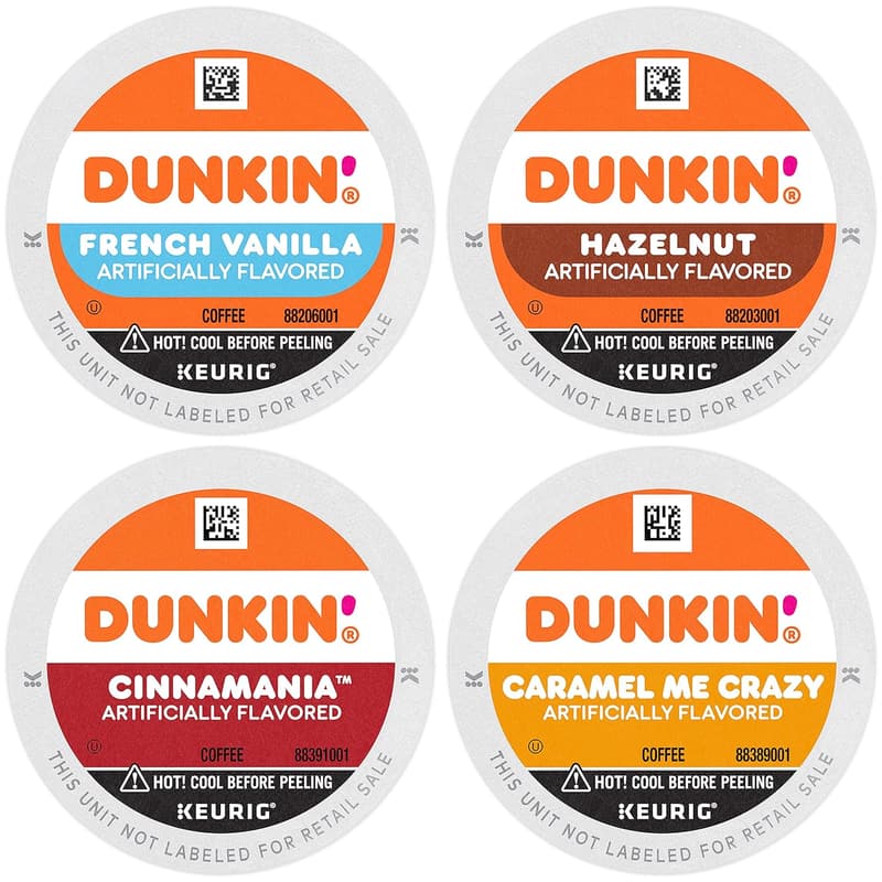 Dunkin' Mixed Flavor Coffee Variety Pack, 60 K-Cup Pods