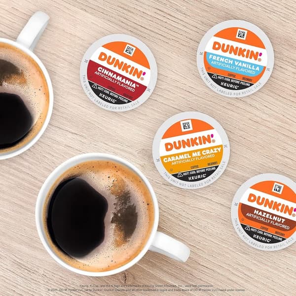 Dunkin' Mixed Flavor Coffee Variety Pack, 60 K-Cup Pods