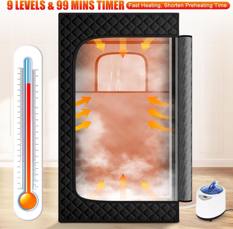 Portable Home Sauna for Relaxation & Detoxification