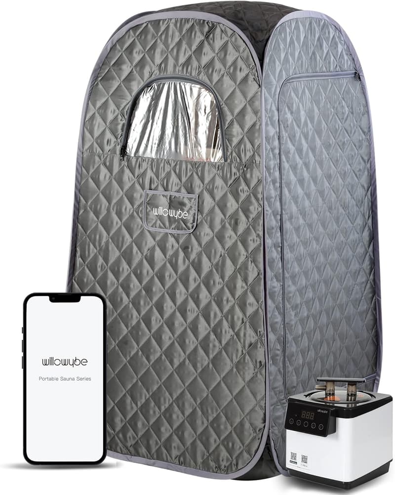 Portable Steam Sauna with Bluetooth Control | Personal Home Spa