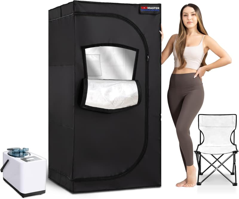 Home Portable Sauna Steam Tent with 1000W Generator