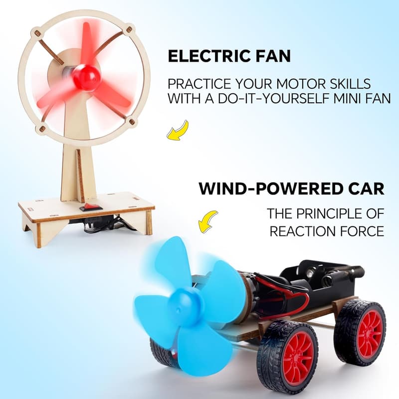 STEM Science Kits for Kids Age 8-14 - Solar Power Projects