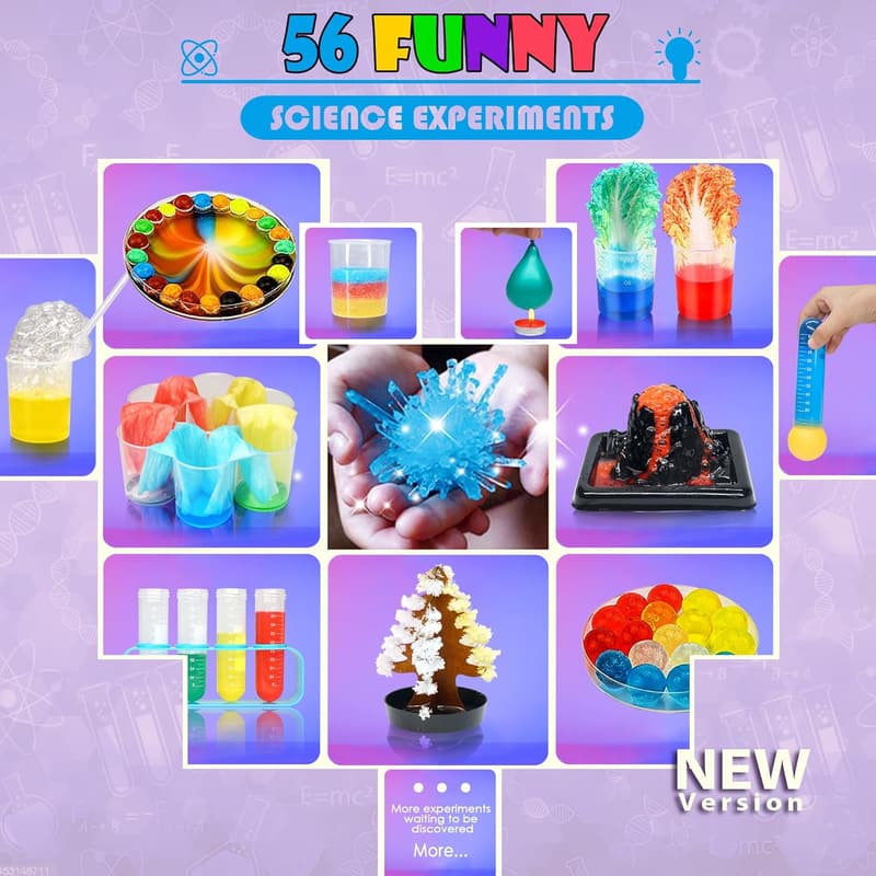 STEM Science Kit - 56 Experiments for Ages 8-14, Educational Gift