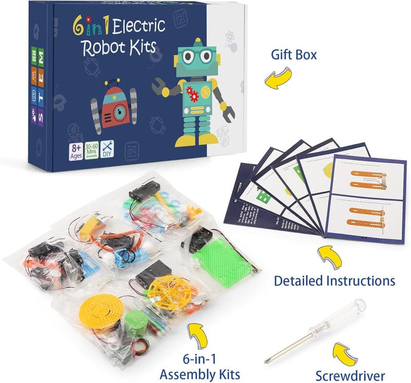 STEM Robotics Kits for Kids Ages 5-12 - Build Engineering Robots