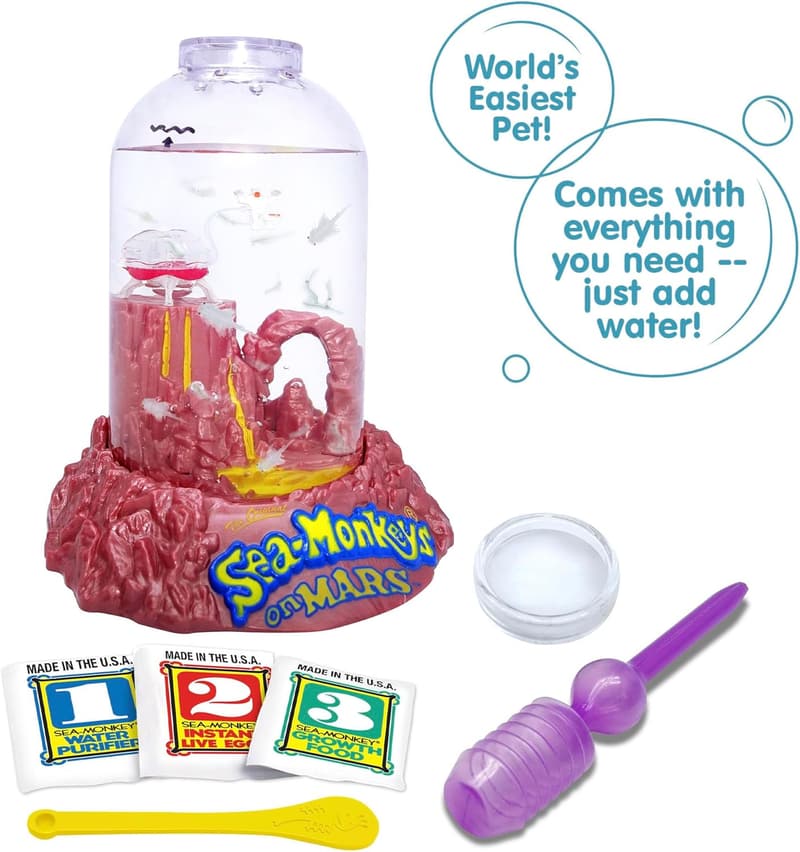 Instant Sea-Monkeys® Pets - Fun for Ages 6+ (Pack of 1)