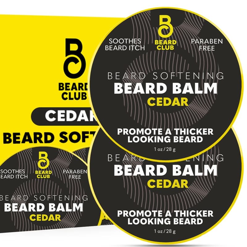 Men's Beard Butter - Cedar Scented Leave-In Conditioner, 2oz