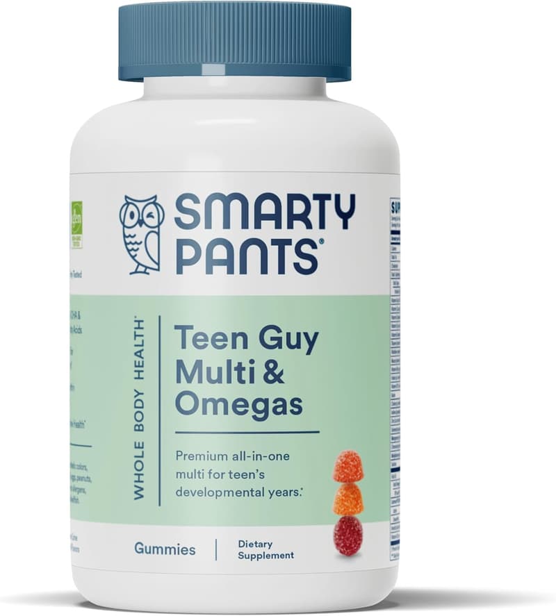 Teen Guy Daily Multivitamin Gummies for Immune & Energy Support