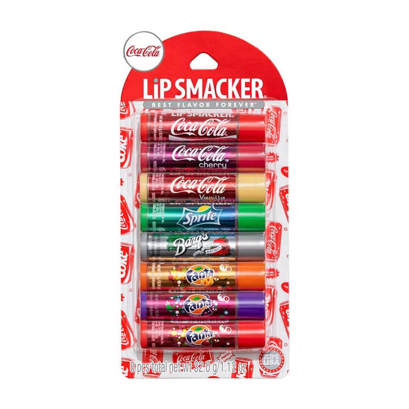 Coca-Cola Flavored Lip Balm Set - 8 Count