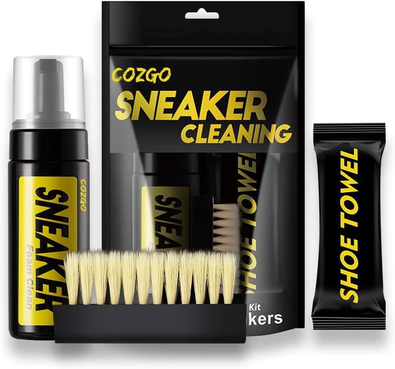 Water-Free Sneaker Cleaner Kit with Brush & Cloth - 5.3oz