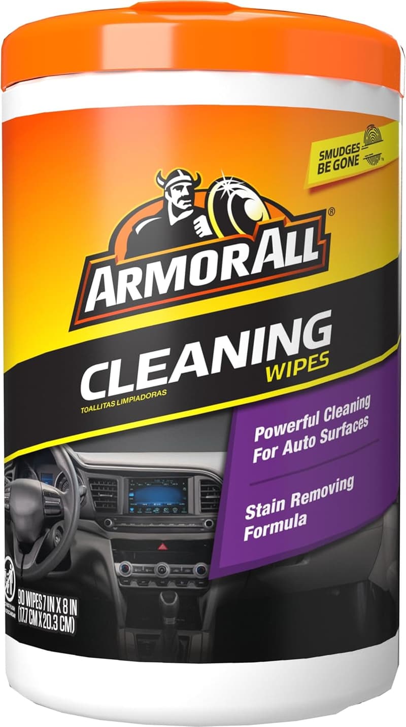 Armor All Car Cleaning Wipes - 90 Count for Interior & Exterior