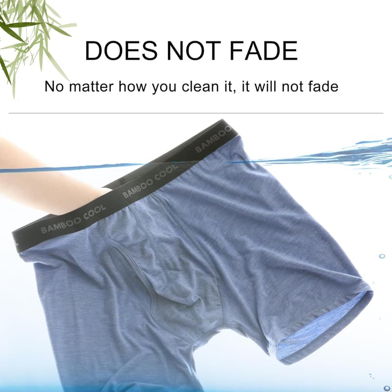 Men's Ultra Breathable Bamboo Boxer Briefs – Comfort Fit Multipack