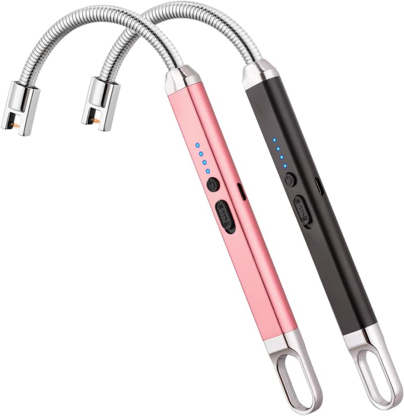 Rechargeable Electric Candle Lighters - 2 Pack Birthday Gifts for Her