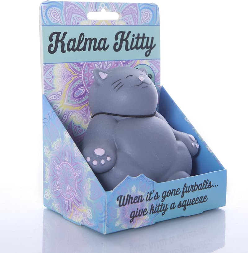 Cat Lover's Stress Relief Toy - Squishy Fidget Ball for Adults & Teens