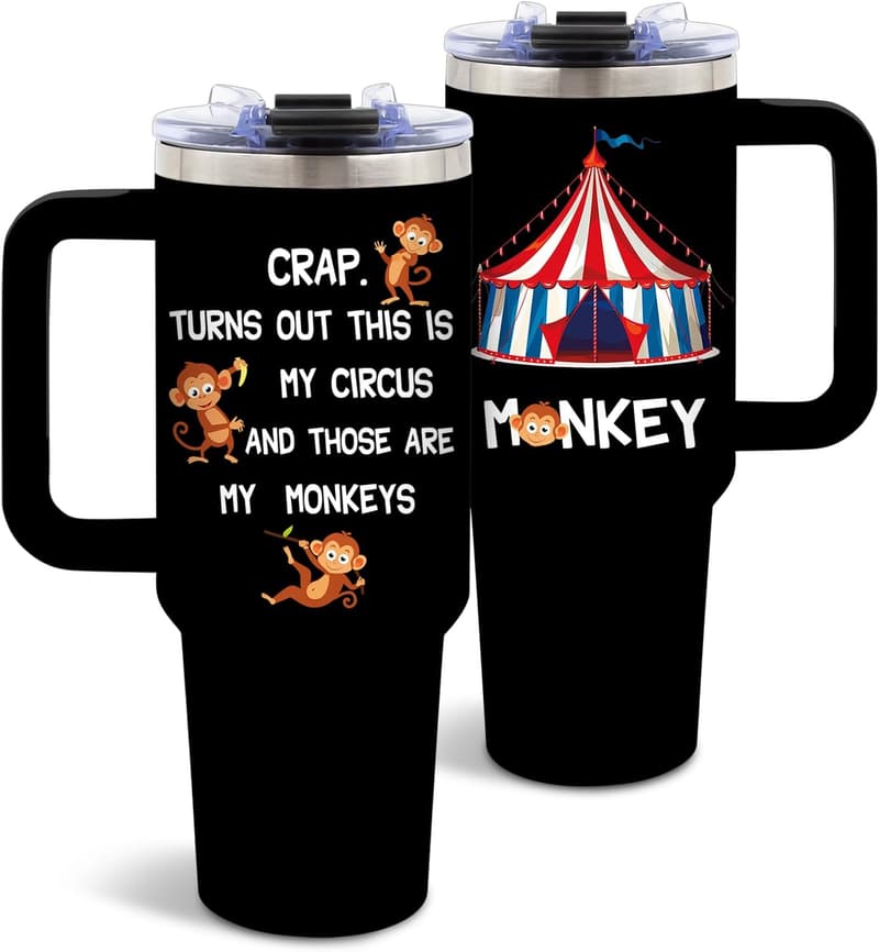 Funny Birthday Tumbler for Mom -