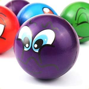 Stress Relief Squeeze Balls - 12 Party Favor Toys (2.5