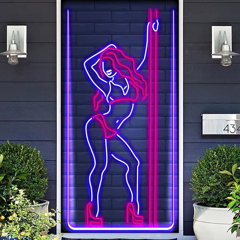 Pole Dancing Theme Banner for Bachelorette Party Decor
