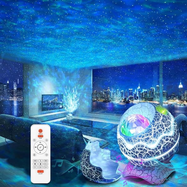 Galaxy Projector with Bluetooth Speaker & White Noise - Perfect Gift for Kids & Adults