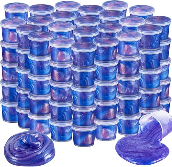 Galaxy Putty Slime - 36 Packs, Stress Relief Toy for Kids & Adults