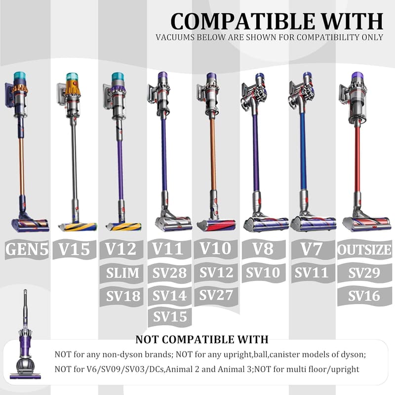Dyson Vacuum Attachment Tool Set for Gen 5 & V Series