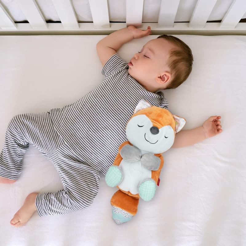 Nuby Animated Sleeping Fox with Lullabies and White Noise