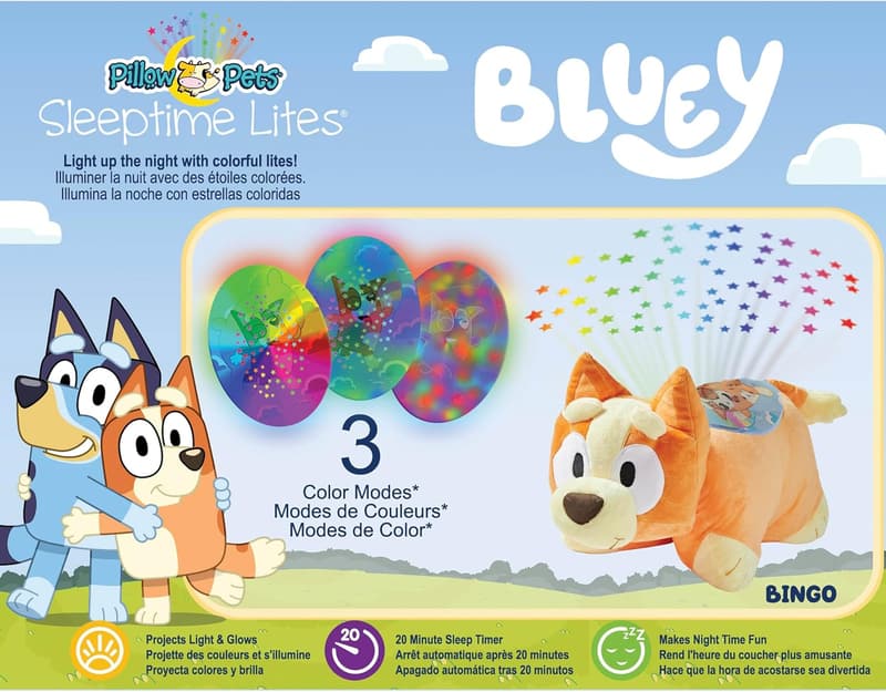 Bingo Sleeptime Light Plush Toy - 11