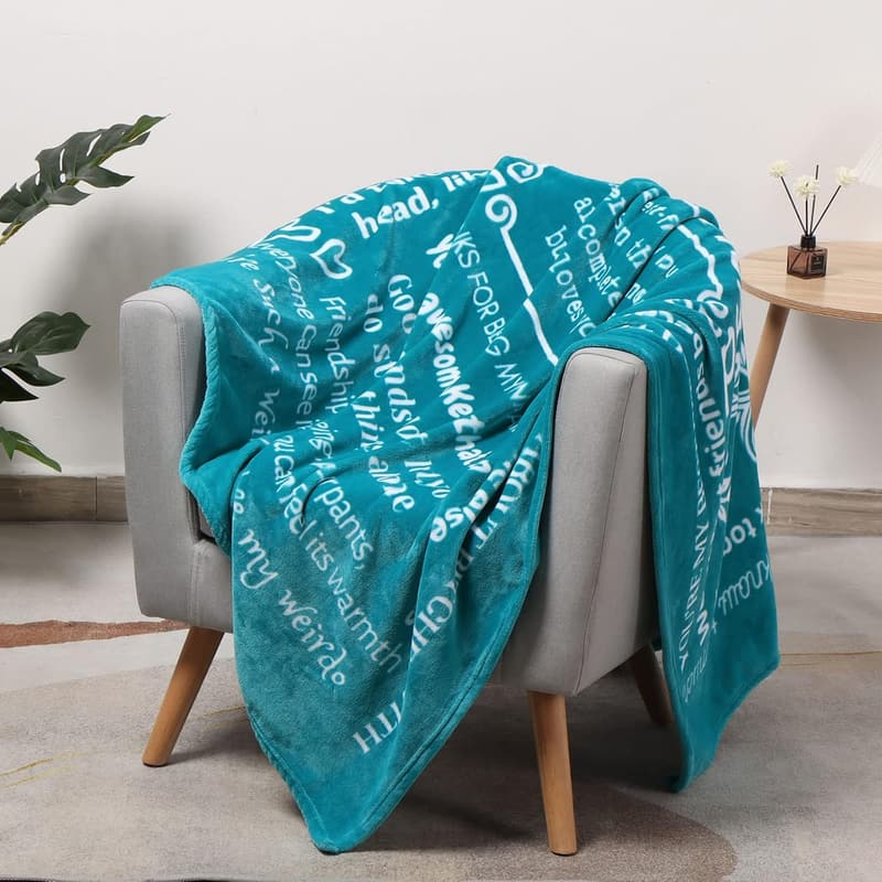 Funny Best Friend Blanket - Sarcastic Gift for Women