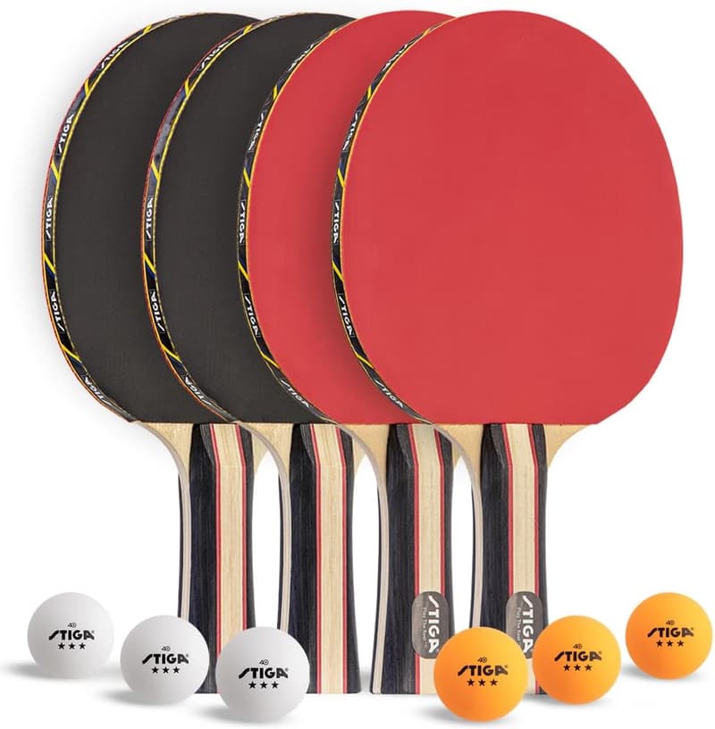 STIGA Performance Table Tennis Set for 2-4 Players - USATT Approved